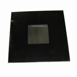 Oglinda Feng Shui plana, cu rama neagra din lemn