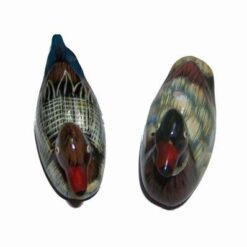 Pereche de rate mandarine din ceramica