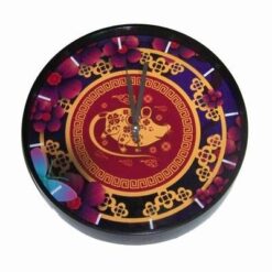 Ceas Feng Shui, mecanism cuart, cu Sobolanul Fericirii