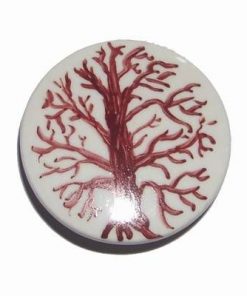 Brosa cu copacul vietii din ceramica