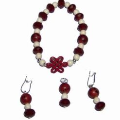 Set Feng Shui multicolor cu nodul mistic