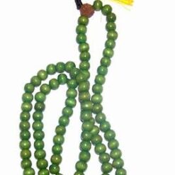 Colier Mala din lemn de Santal cu rudraksha