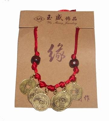 Bratara Feng Shui cu 6 monede antice pentru 2022