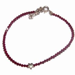 Bratara Feng shui din argint 925 cu mini pentagrama