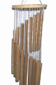 Clopotel de vant din bambus