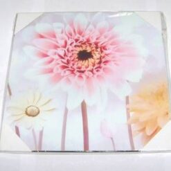 Tablou din lemn cu florile succesului profesional