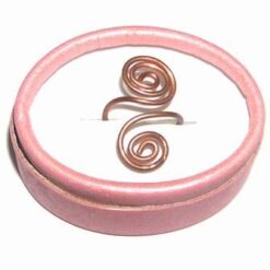 Inel din cupru cu simbol Reiki de protectie