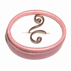 Inel din cupru cu ornament magic