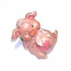 Pusculita din ceramica cu Purcelusul Norocos