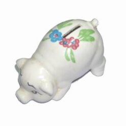 Pusculita din ceramica cu Purcelusul Norocos