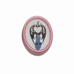 Pandantiv din metal nobil cu cristal de opal