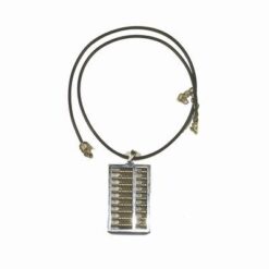 Pandantiv din inox cu abacus