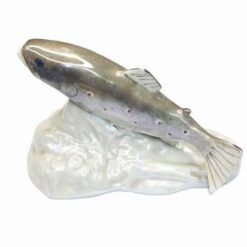 Pestele Arowana din portelan