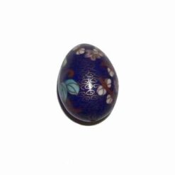 Ou Feng shui din metal cu floare de prun