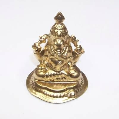 Ganesha din metal pentru protectie si noroc