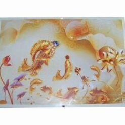 9 pesti koi - Tablou