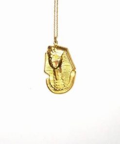 Amuleta aurie cu Tutankamon