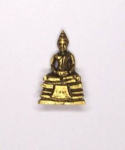 Ministatueta din alama cu Buddha al sanatati