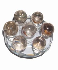 Grila / platou din cristal cu 7 sfere magice