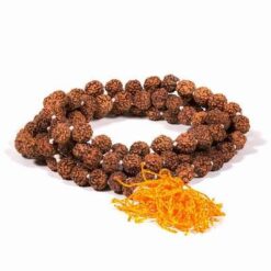 Colier Mala cu sfere de Rudraksha