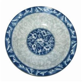 Farfurie decorativa din portelan cu suport