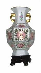 Vaza vintage ornamentala din portelan