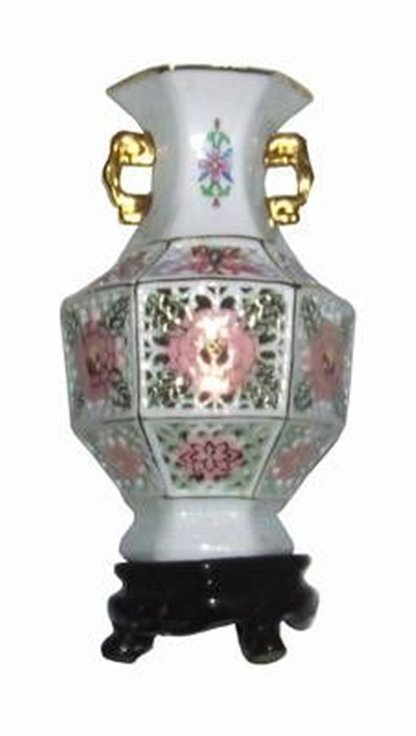 Vaza vintage ornamentala din portelan