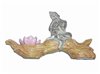 Buddha al meditatiei pe lotus roz