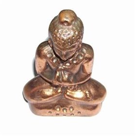 Buddha al meditatiei din bronz cuprat metal