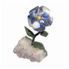 Floarea norocului din cristal natural de sodalit