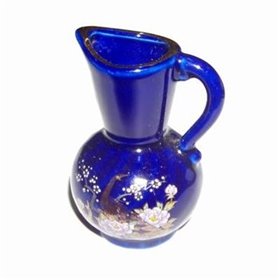 Minivaza din cobalt pentru decor