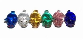 Set de 6 porcusori din cristal