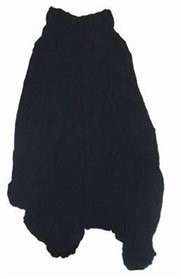 Pantaloni cu turul jos, stil indian
