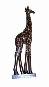 Girafa din lemn, remediu Feng Shui de dragoste