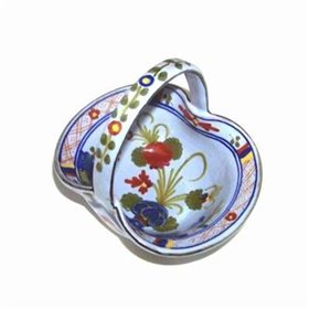 Cosulet din ceramica, pictat manual