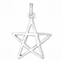 Pentagrama magica din argint