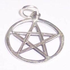 Pentagrama magica din argint - remediu de protectie