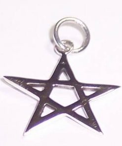 Pentagrama magica din argint - remediu de protectie