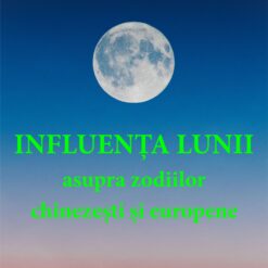 Influenta lunii asupra zodiilor chinezesti si europene