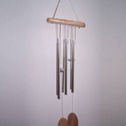 Clopotel de vant - argintiu