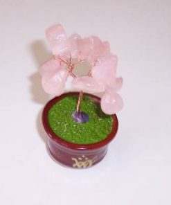 Copacel Feng Shui din cuart roz