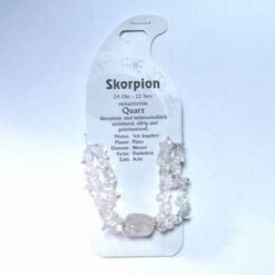 Bratara din cristal de stanca pe elastic - nativii Scorpion