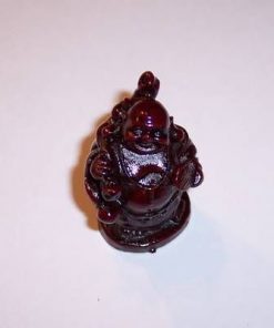 Buddha razand cu sac in spate