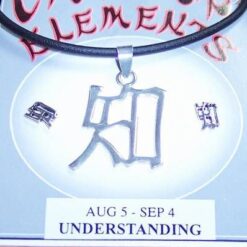 Set Feng Shui din argint cu Ideograma Intelegerii