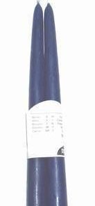 Set de doua lumanari de culoare albastra - Noblesse