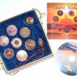 Chakra Yantra - set din cupru