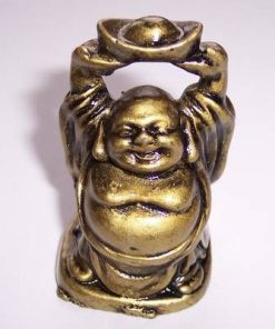 Buddha razand tanand o pepita deasupra capului