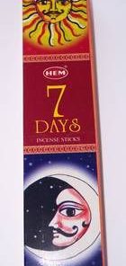 Betisoare parfumate - Feng Shui - 7 zile - 7 days