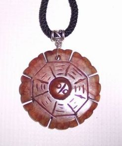 Talisman Feng Shui din jad pe siret negru