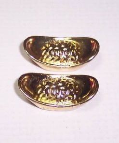 Set de pepite aurii cu simbol norocos